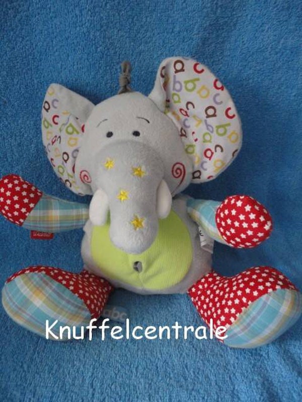 Tiamo Olifant Dani ABC knuffel 25 cm
