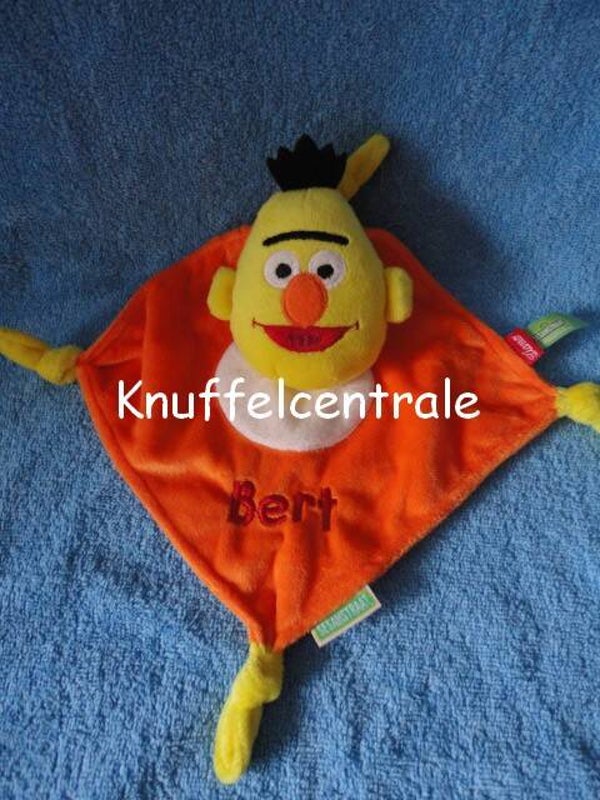 Sesamstraat Bert knuffeldoek Tiamo