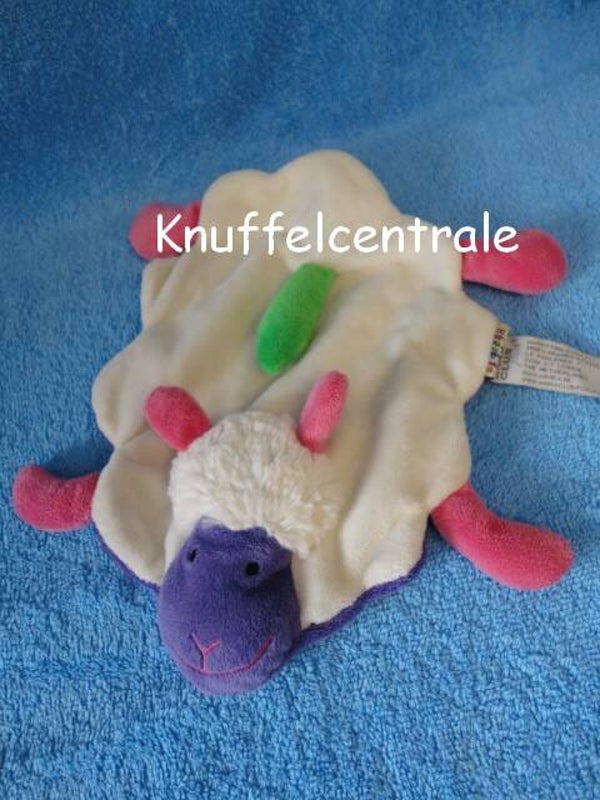 Anna Club Plush schaap Huggels knuffeldoek kraak knisper