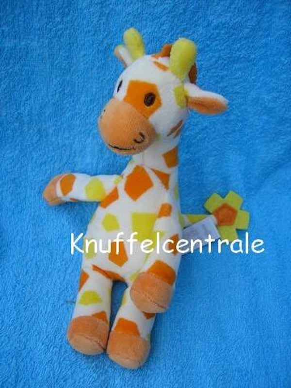 Happy Horse giraf giraffe Goffy oranje geel 23 cm