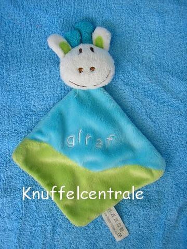 Happy Horse giraf voor AH Albert Heijn giraffe knuffeldoek (zonder label)