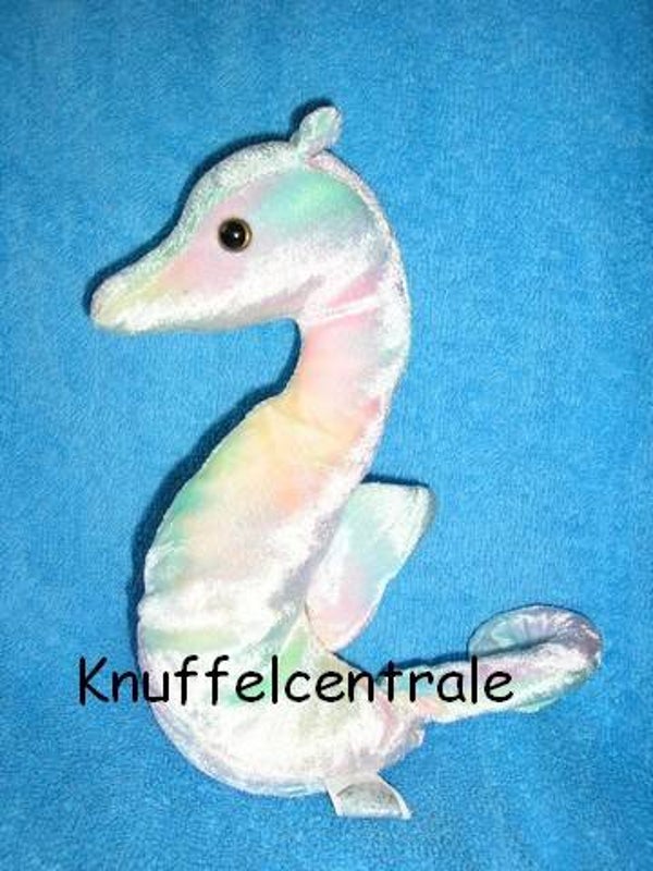 TY zeepaard 1999 NEON the Seahorse (zonder label)
