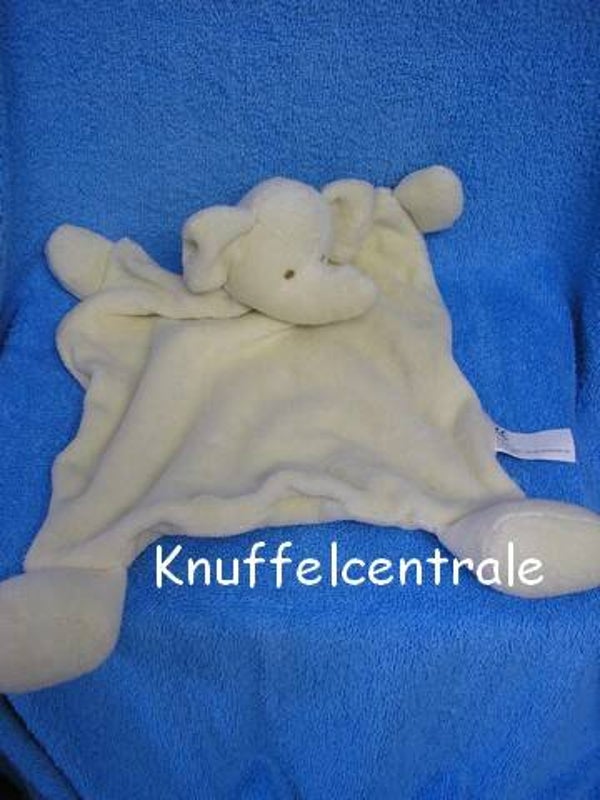 Hema olifant knuffeldoek badstof  (zonder label)