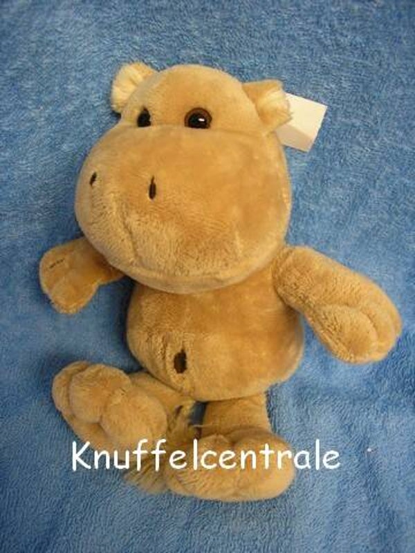 Evora nijlpaard knuffel (zonder label)