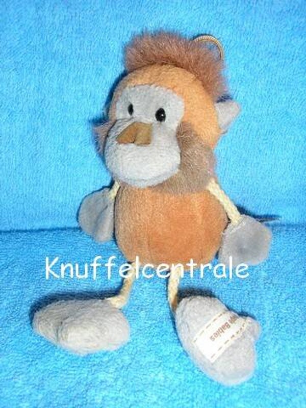 Anna Club Plush aap Jungle babies slungel (zonder label)