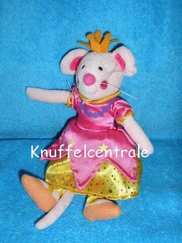 Hema muis muisje muisje kroon koningin prinses roze met jurk
