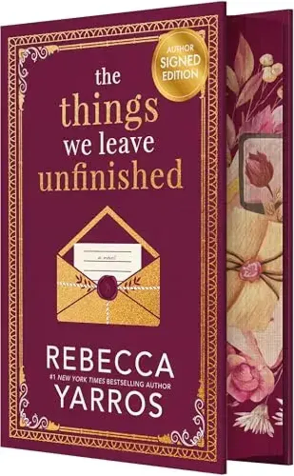 The Things We Leave Unfinished- Rebecca Yaros (Signed Edition)
