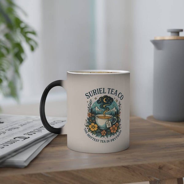 Suriel Tea Co. Colour-Changing Mug | 11oz thermochromic ceramic
