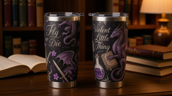 Violent Little Thing Dragon Sword Tumbler | 20oz