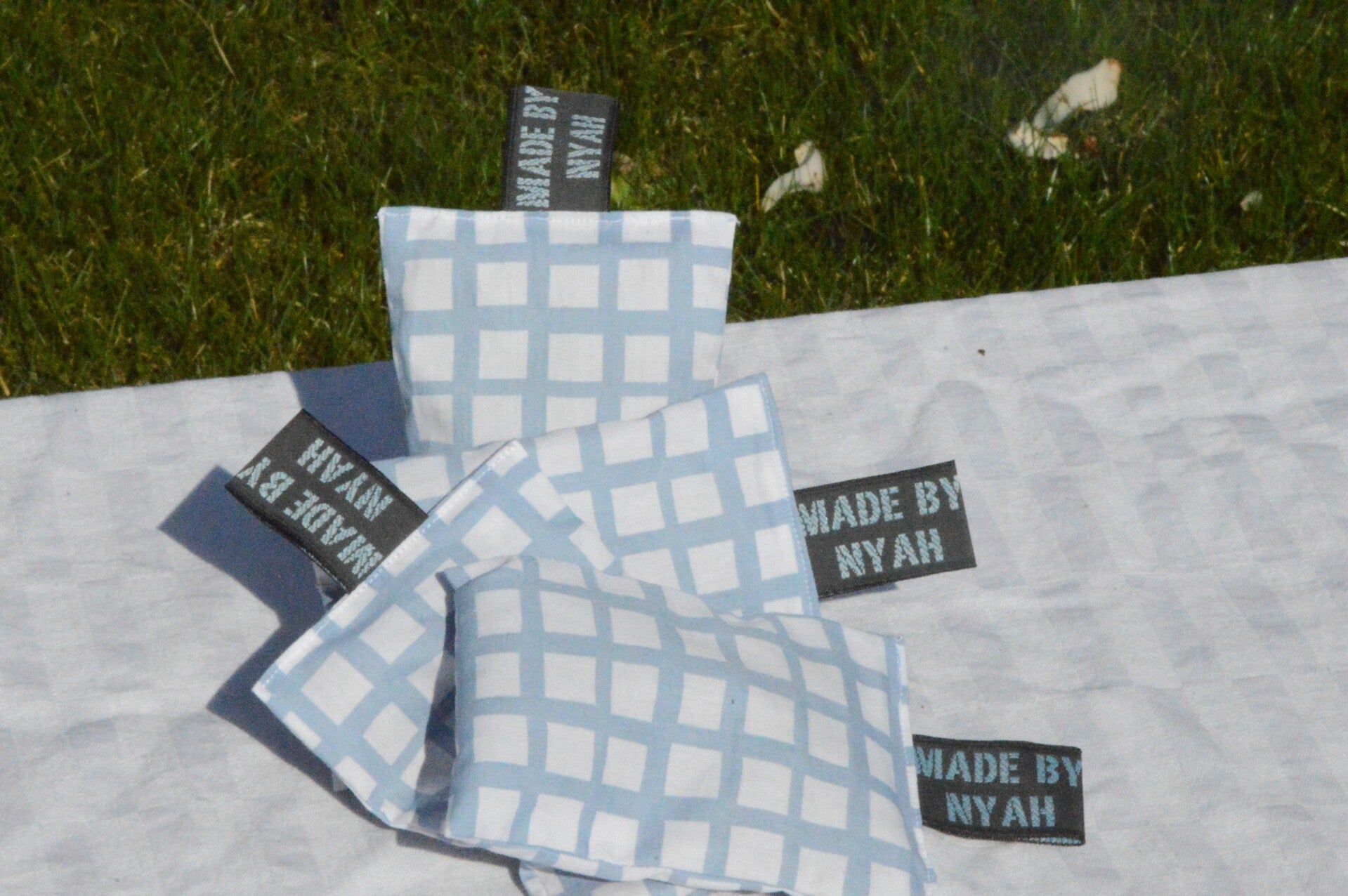 Blauwe lavendelgeurzakjes