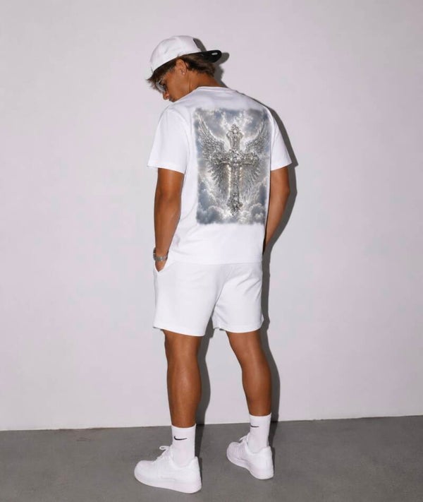 Men’s Angel Collection Cross T-shirt