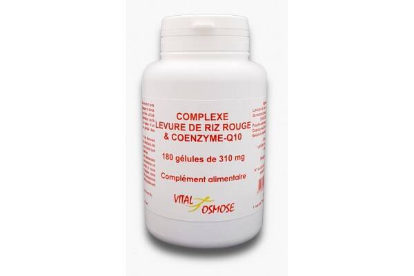 COMPLEXE LEVURE DE RIZ ROUGE & COENZYME Q10