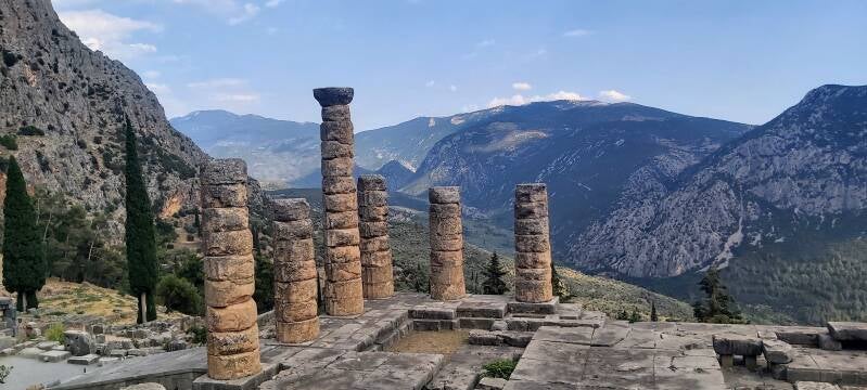 Apollo tempel Delphi