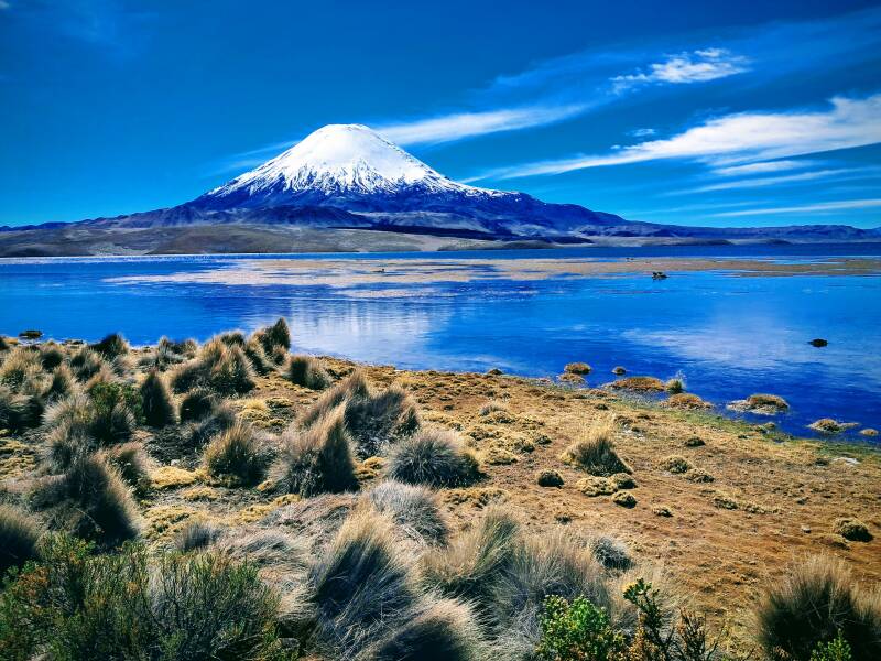 Parinacota volcan Chili
