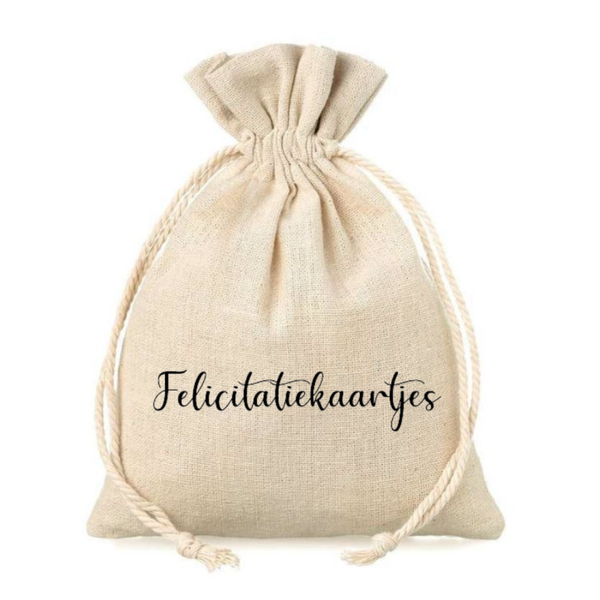 Bewaarzakje: Felicitatiekaartjes