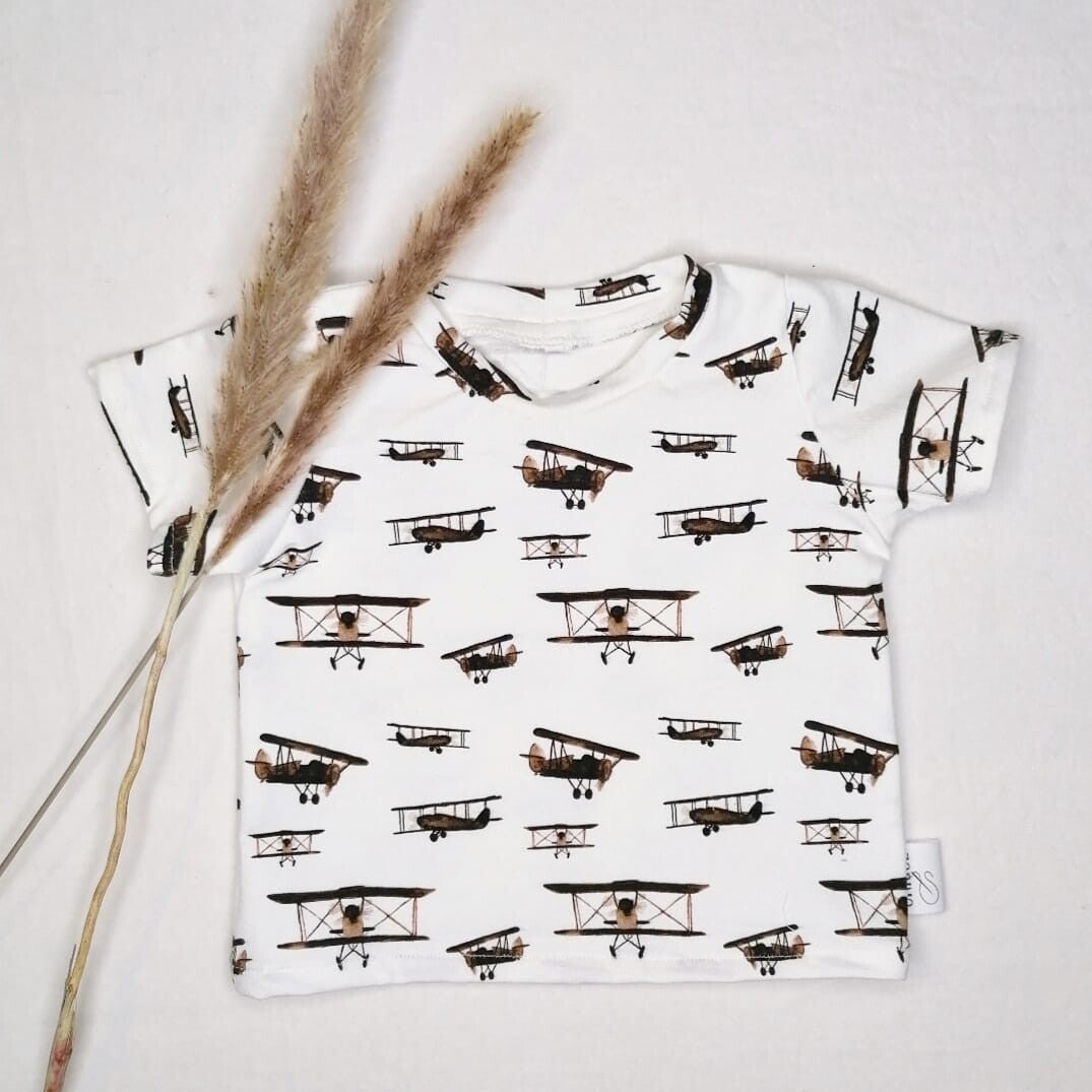 T-shirt vliegtuigen