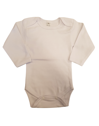 Romper wit - lange mouw