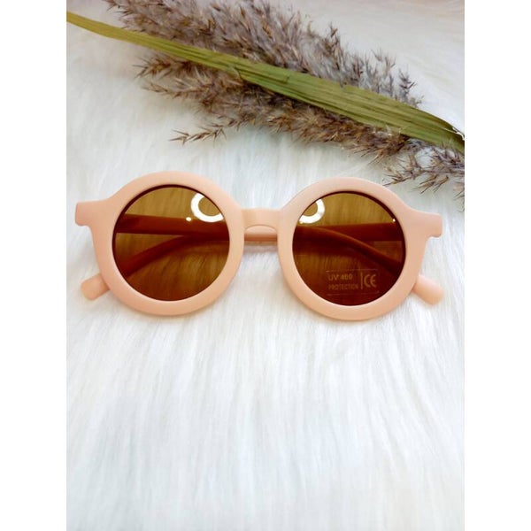 Zonnebril retro kids - Blush