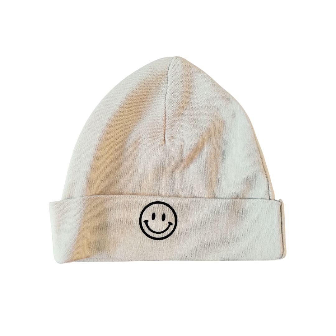 Smiley muts - cream