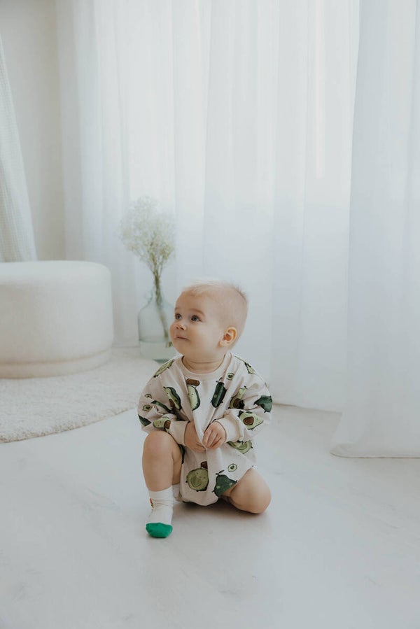 Sweaterromper avocado