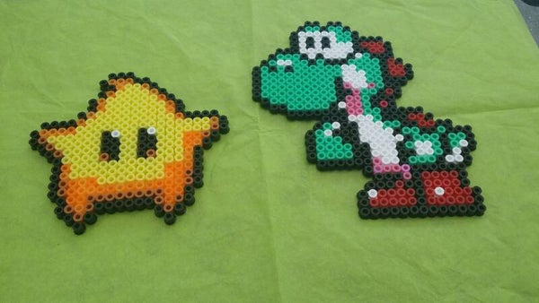 Décoration perles Hama