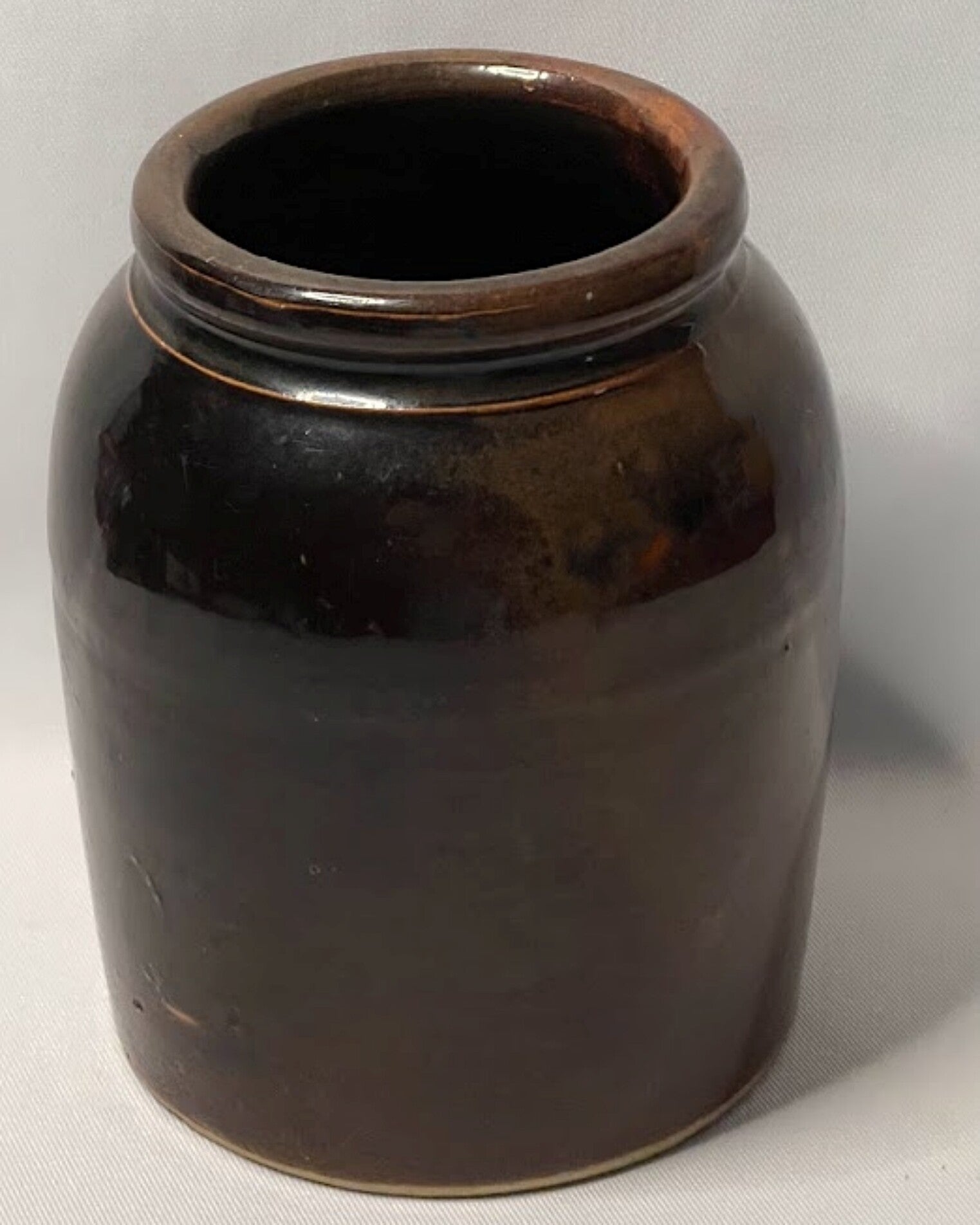 Peoria Pottery Antique Stoneware Jar Primping Your Home Antiques