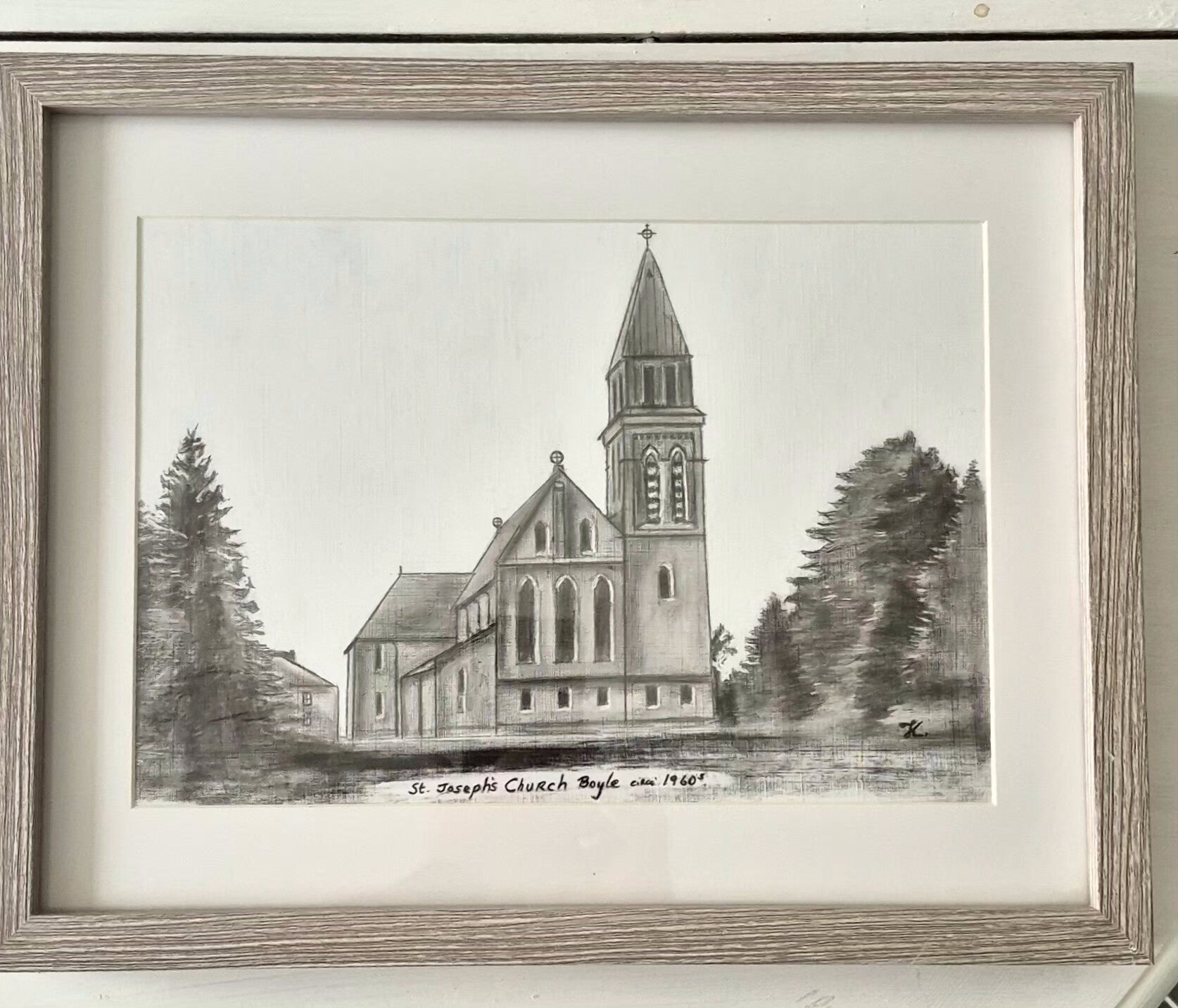 St Joseph's Church Boyle Co.Roscommon 1960s