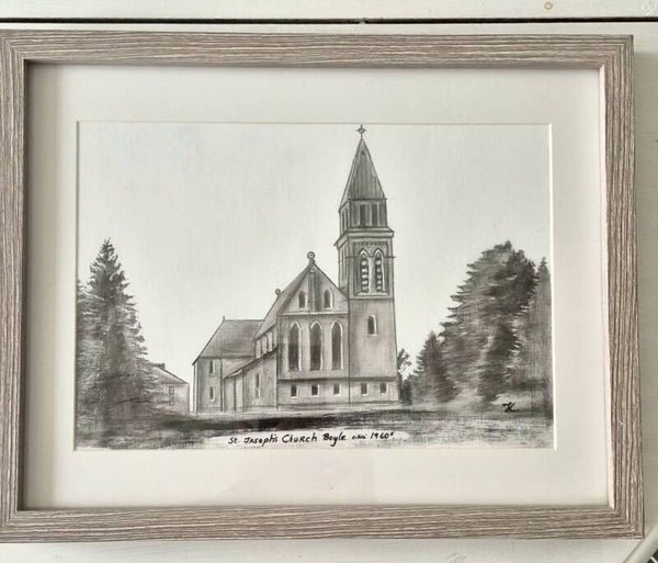 St Joseph's Church Boyle Co.Roscommon 1960s