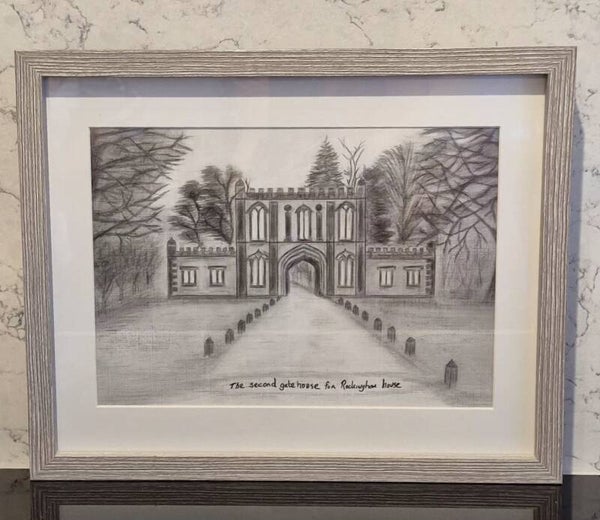 Second gatehouse to Rockingham Estate