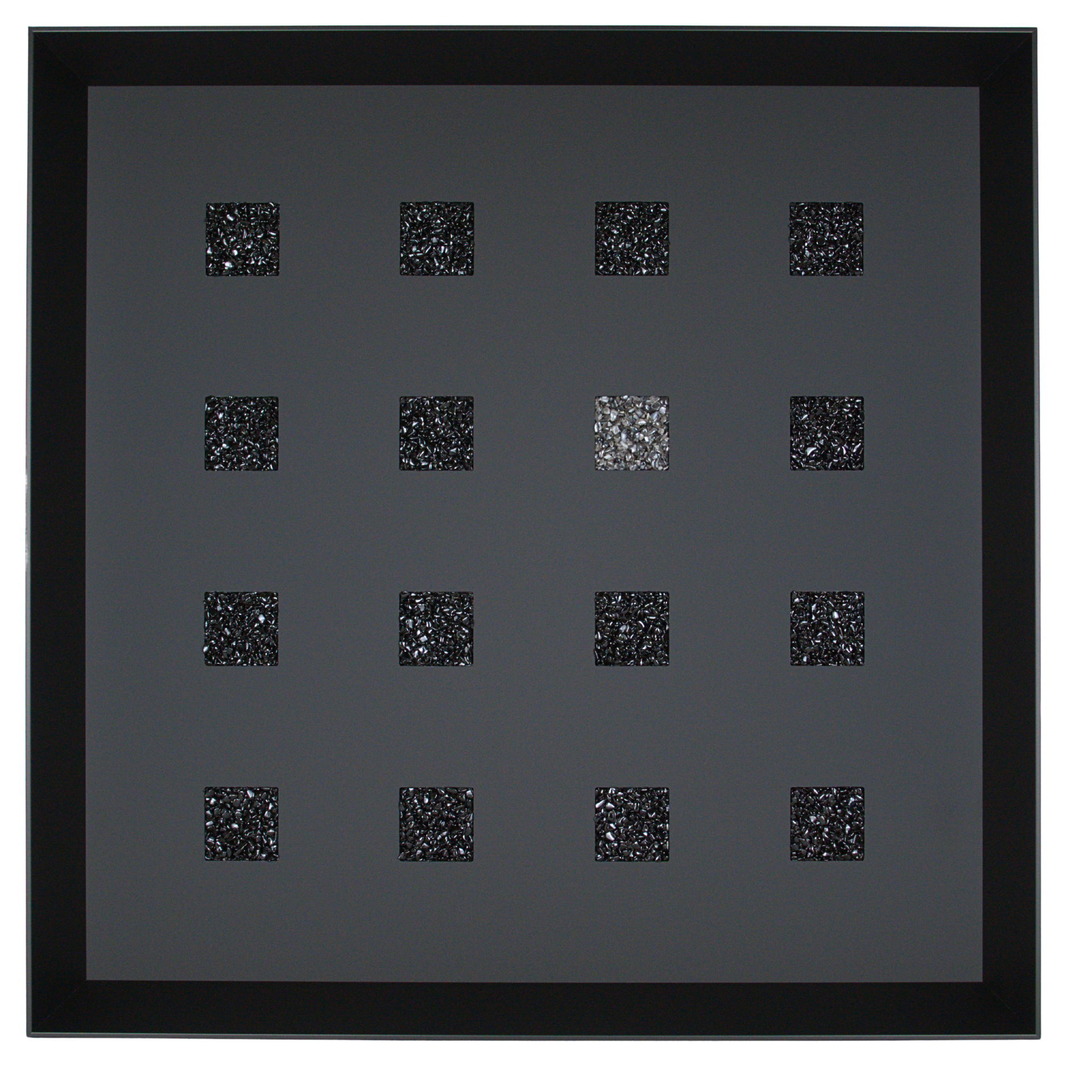 Design / Art minimalisme black / gray OFFSET I