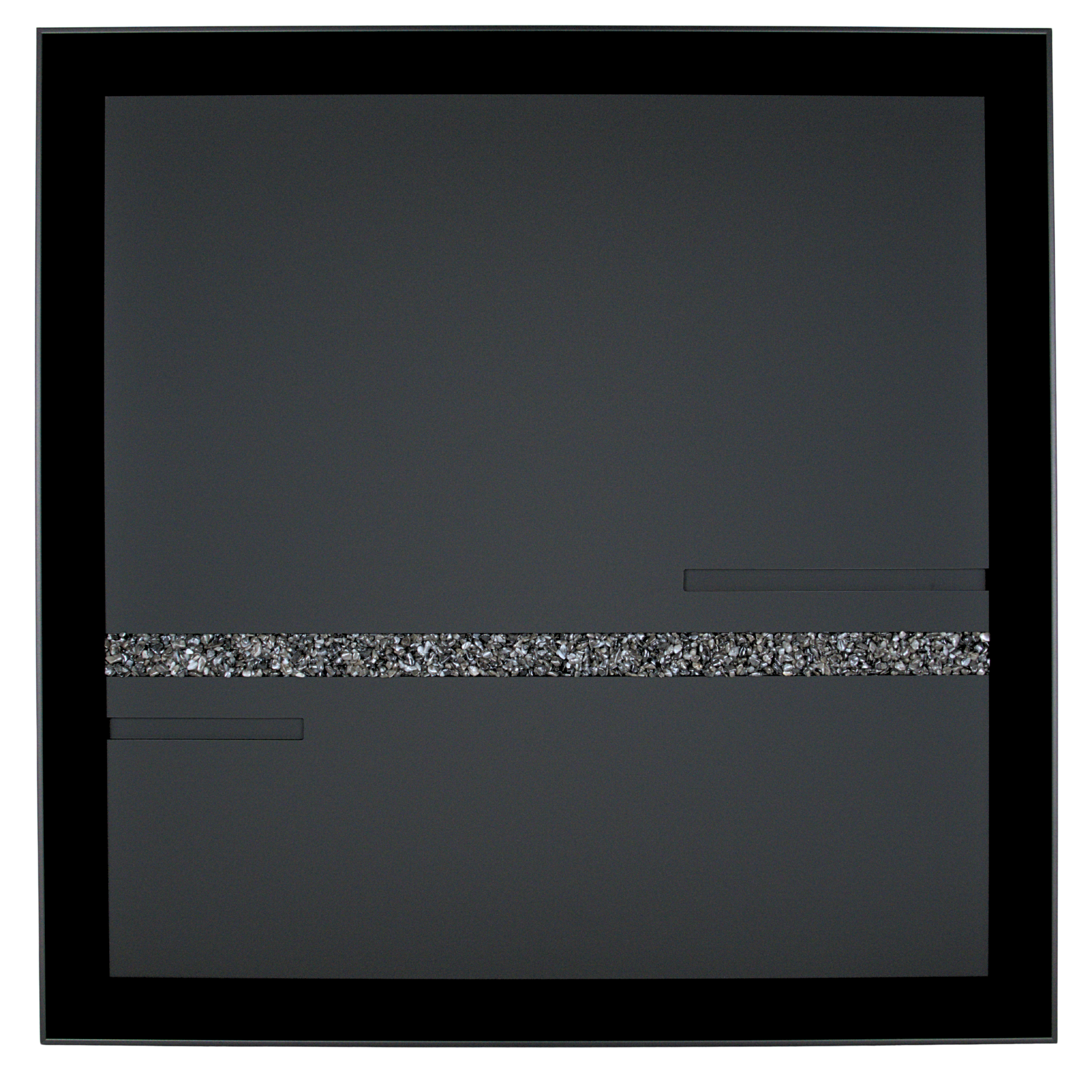 Design / Art minimalisme black / gray TRACE I