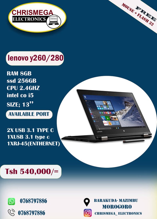 lenovo y 280/390