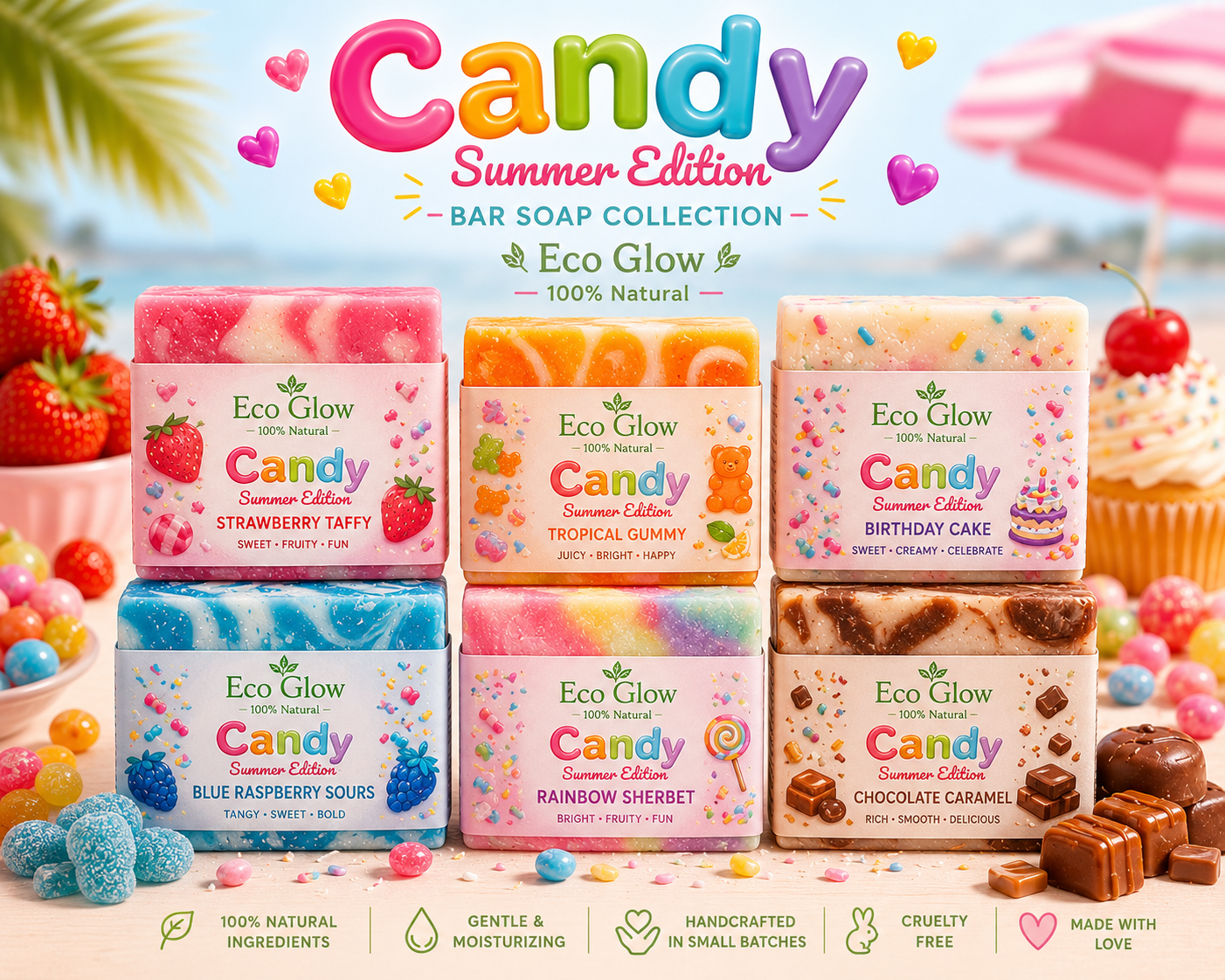 Summer Candy Collection Bar Soap