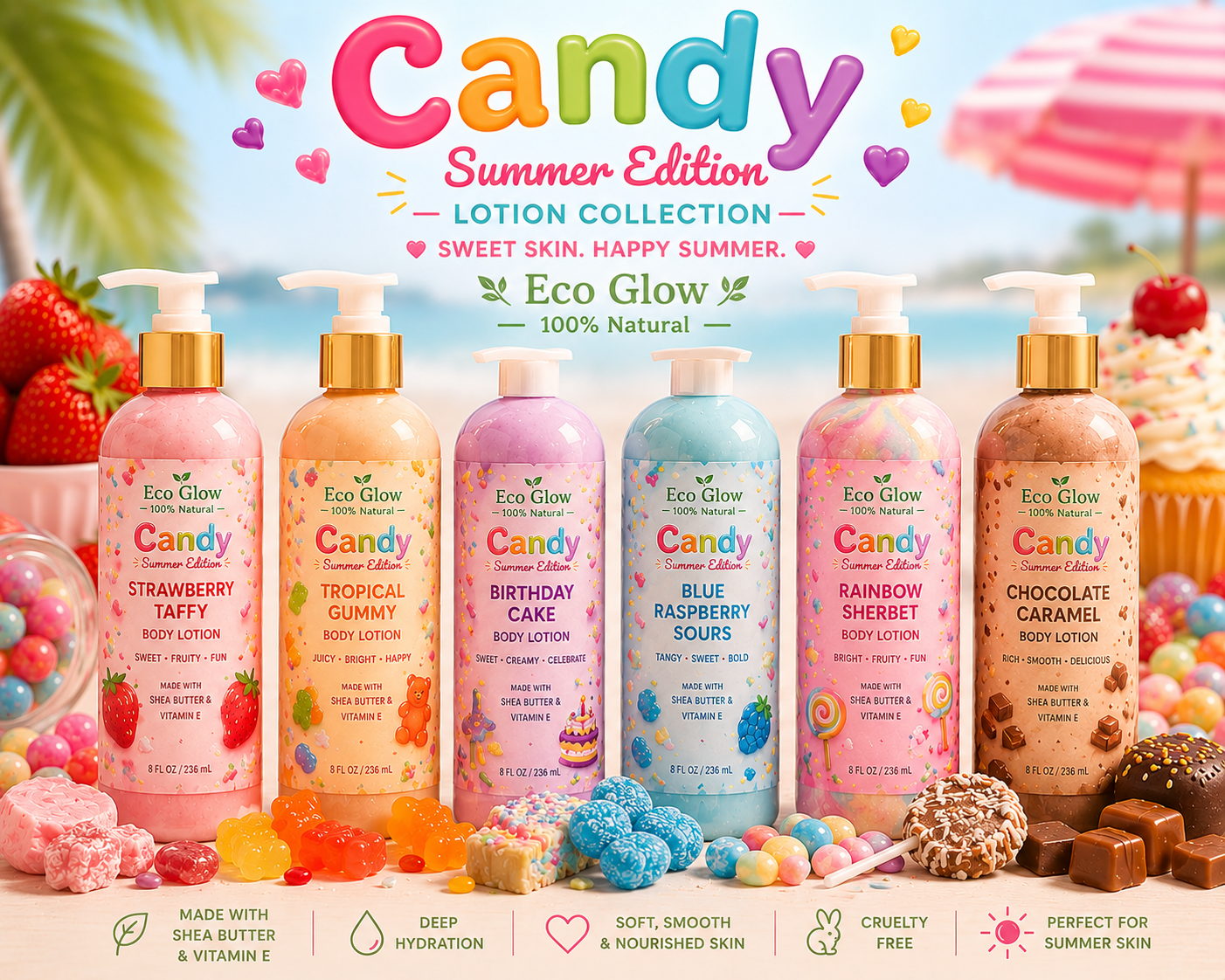 Summer Candy Collection Body Lotion