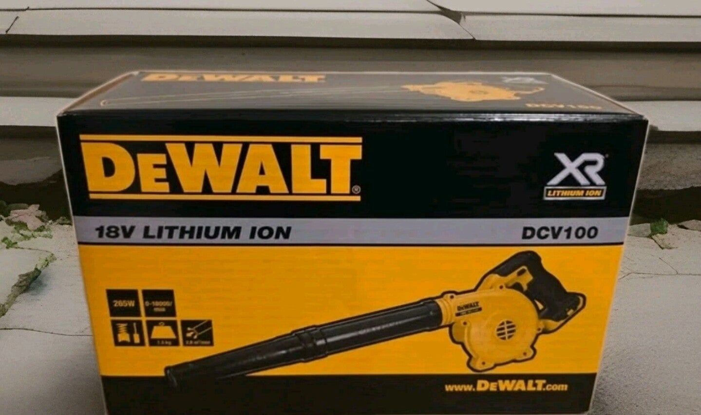 Dewalt 18v blower DCV100