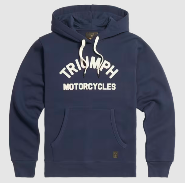 MSWS24117 - Sweat à Capuche Carrick Bleu Marine Homme