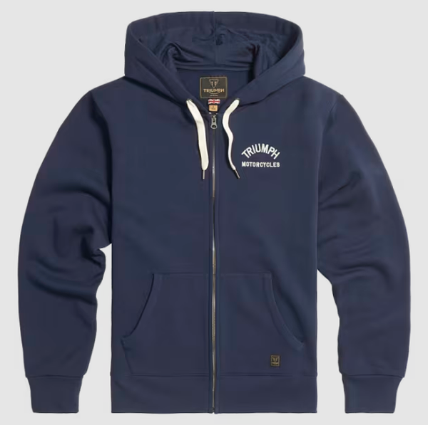MSWS24118 - Sweat Zip Dolan Bleu Marine Homme