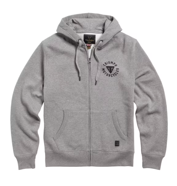 MSWS21016 - Sweat Zippé Digby Gris Homme