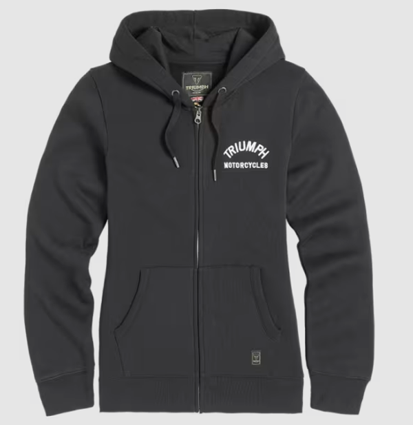MSWS2345 - Sweat Zippé Lilly Noir Femme