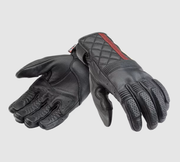 MGVS21126 - Gants en Cuir Sulby Rayure Rouge