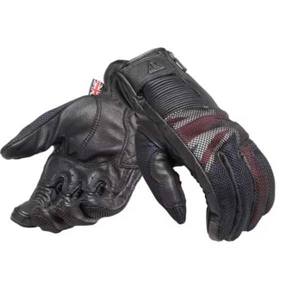 MGVS20116 - Gants en cuir et maille Union Jack