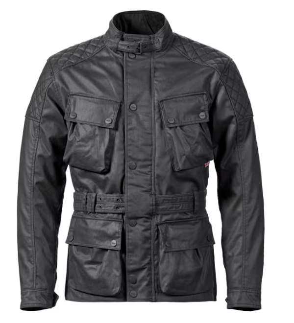 MTHS20106 - Blouson Coton Ciré Beck Noir Homme