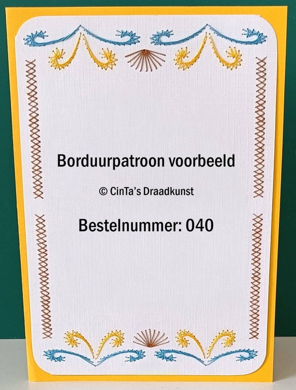 Borduurpatroon