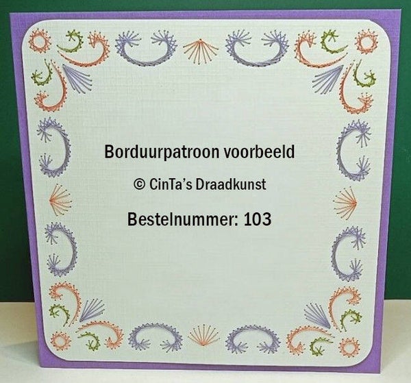 Borduurpatroon
