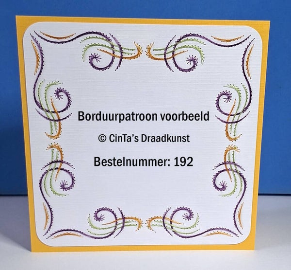 Borduurpatroon