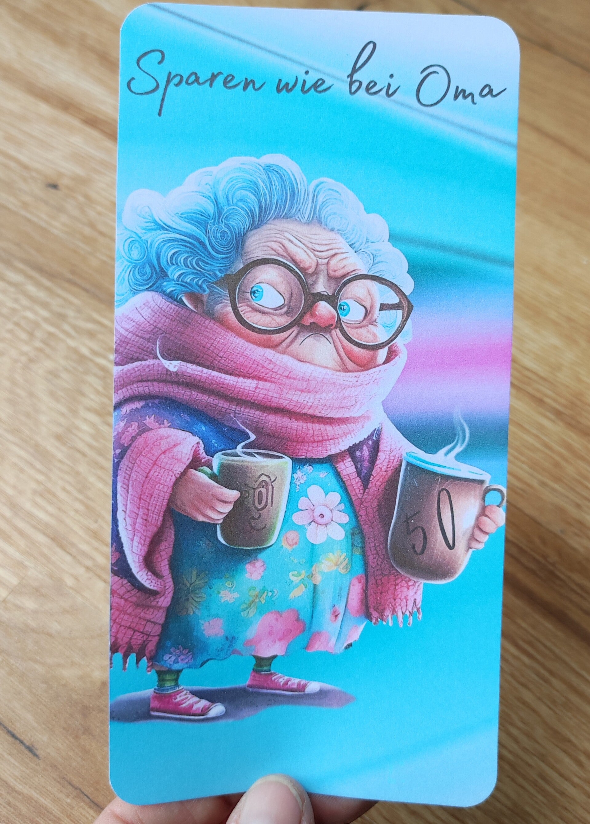 Sparen wie bei Oma - 50 Euro