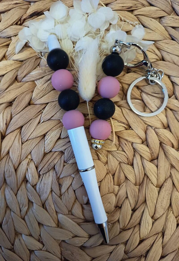 Kugelschreiber Set - Rosa/Schwarz und Schwarz/Weiß