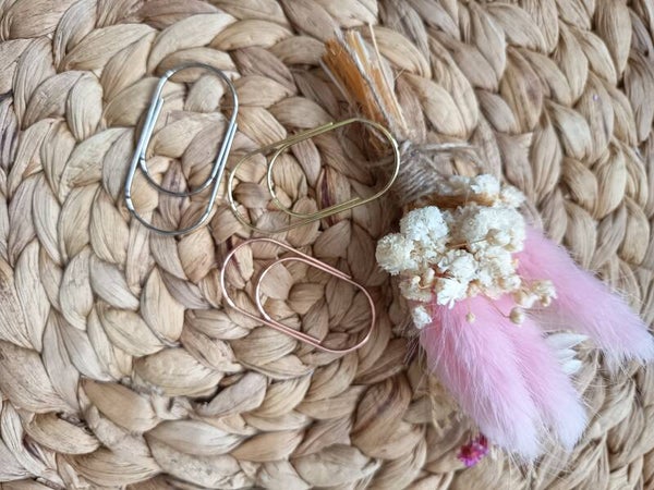 Büroklammer Einzeln - Groß oder klein