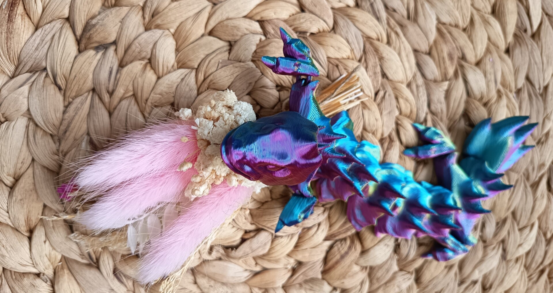 Flexi Drache in Schwarz, Holo oder Anthrazit