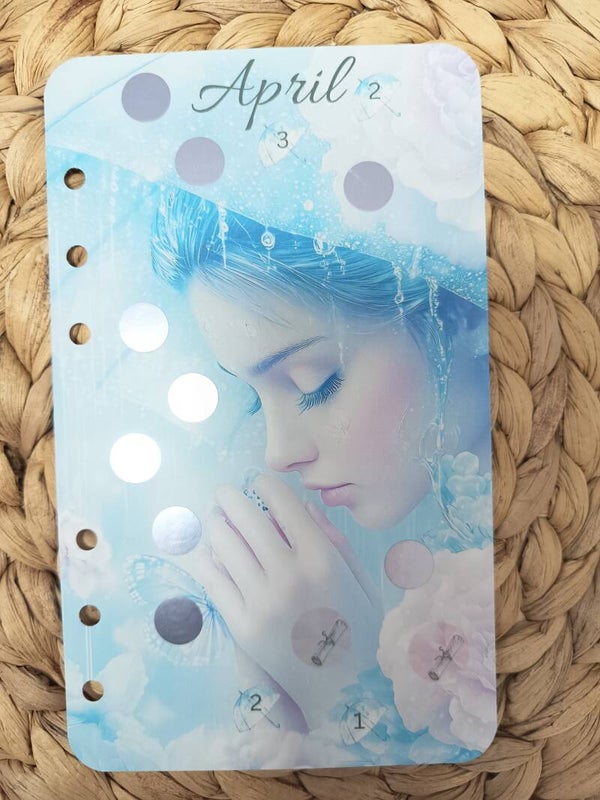 Challenge des Monats April - im A6-Format